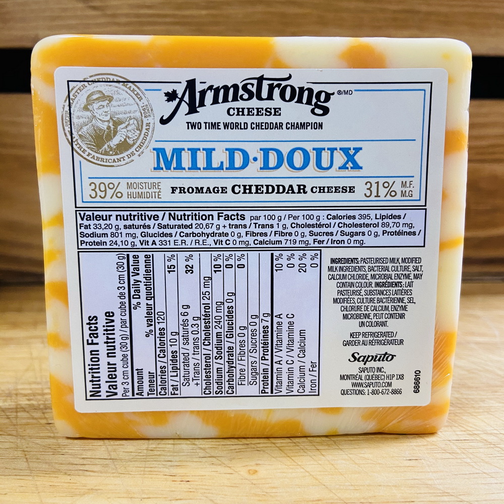 Armstrong Cheese - Mild Cheddar Cheese (152g)