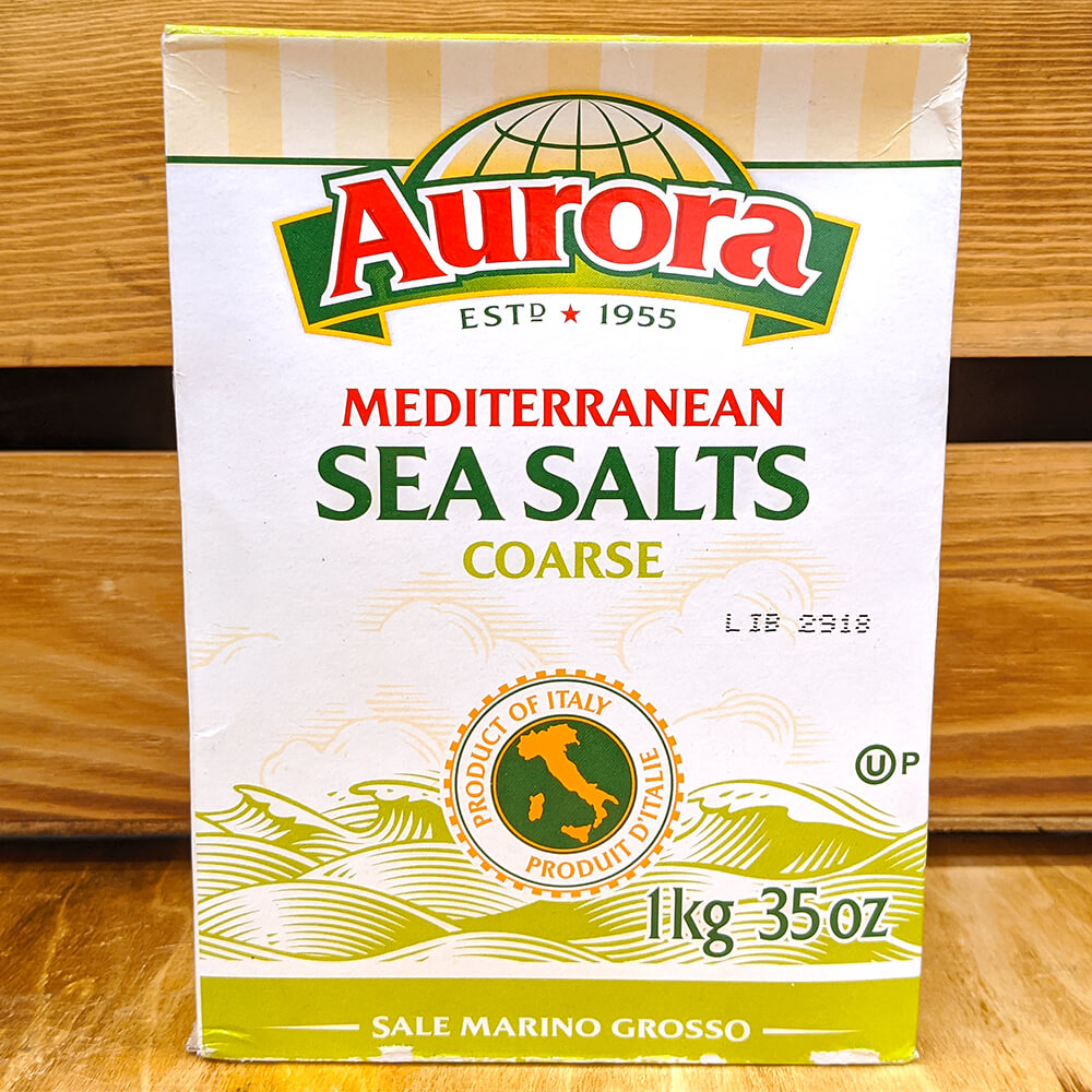 Aurora - Mediterranean Sea Salts Coarse (1kg)