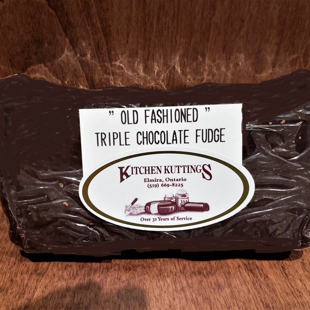 "Old Fashioned" Triple Chocolate Fudge