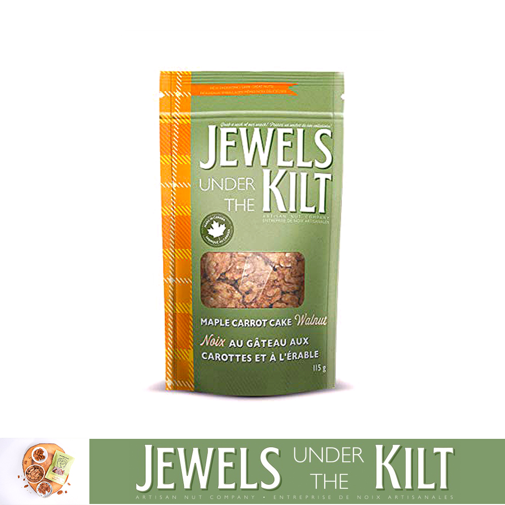 Jewels Under The Kilt - Maple Carrot Cake Walnut